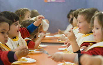 Comedor Escuela infantil Trazos de Madrid