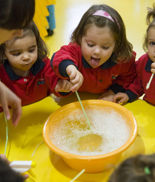 Instalaciones Esceula infantil en Madrid Trazos